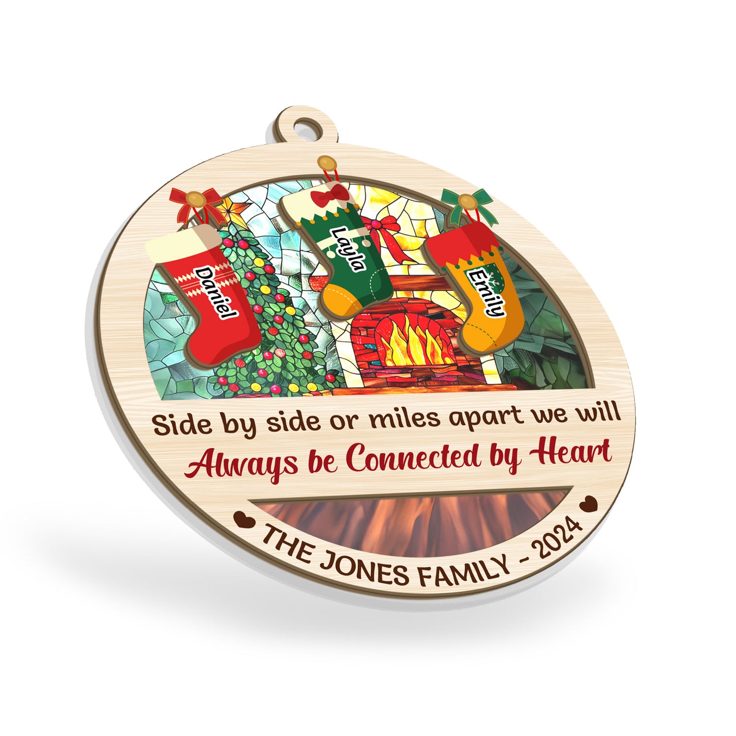 The Greatest Gift - Personalized Suncatcher Ornament DSSUNOPHN1098D