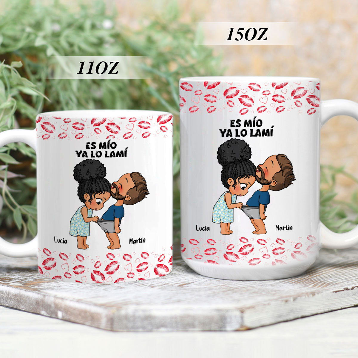Personalizada Taza Es Mío Ya Lo Lamí - Personalized Mug DSCCMLET1642TA