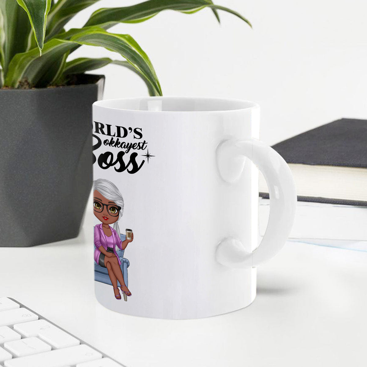 Best Boss Ever - Personalized Mug DSCCMDHA1536M