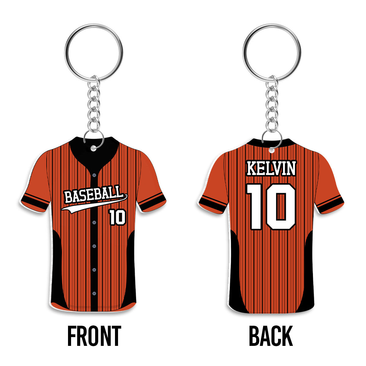 Baseball Team - Personalized Acrylic Keychain DSAKTHN813T