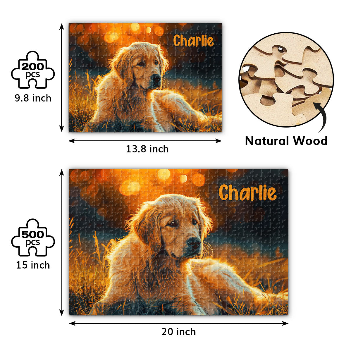 Personalized Jigsaw Puzzle - DS292