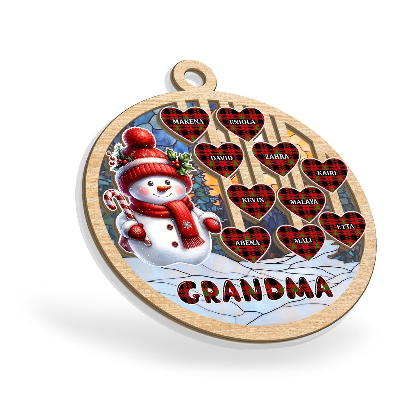 Blessed To Be Called Grandma - Personalized Suncatcher Ornament DSSUNODM1460D