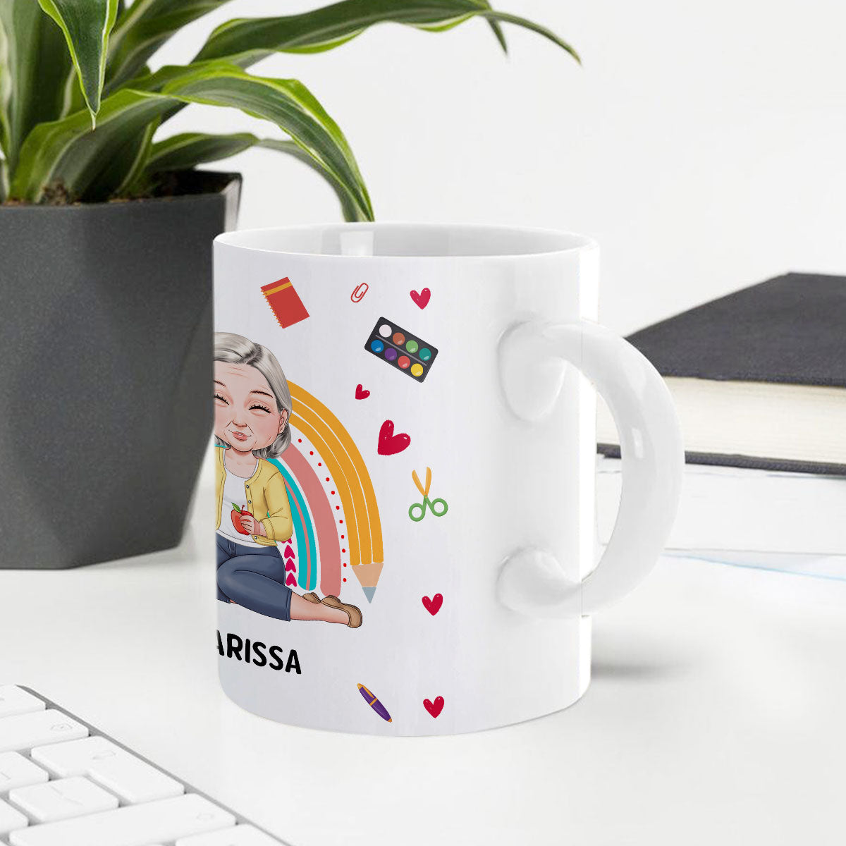The Influence Of A Good Teacher Can Never Be Erased - Personalized Mug DSCCMLPA1568M