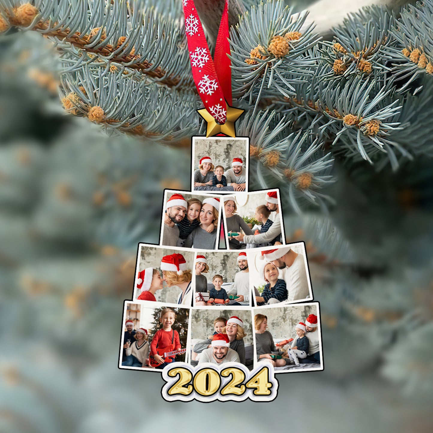 Family - Personalized 1-Side Acrylic Ornament DSACOTHA1007D