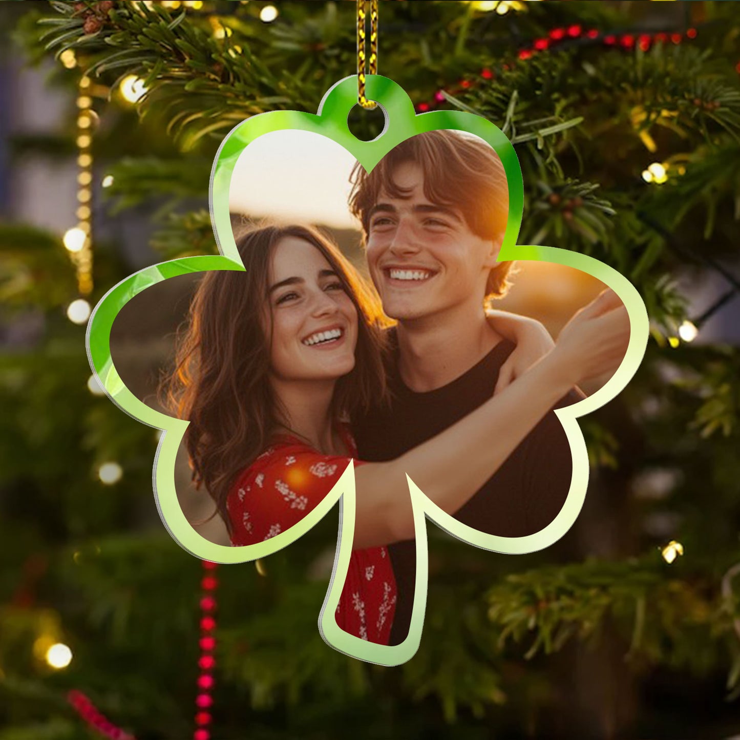 Shamrock Personalized Ornament - DSACONNPA2206