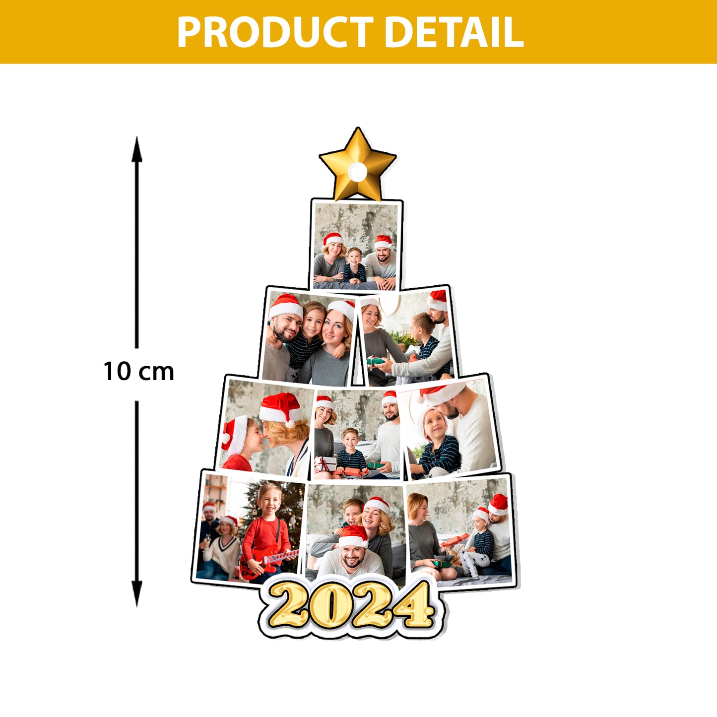 Family - Personalized 1-Side Acrylic Ornament DSACOTHA1007D