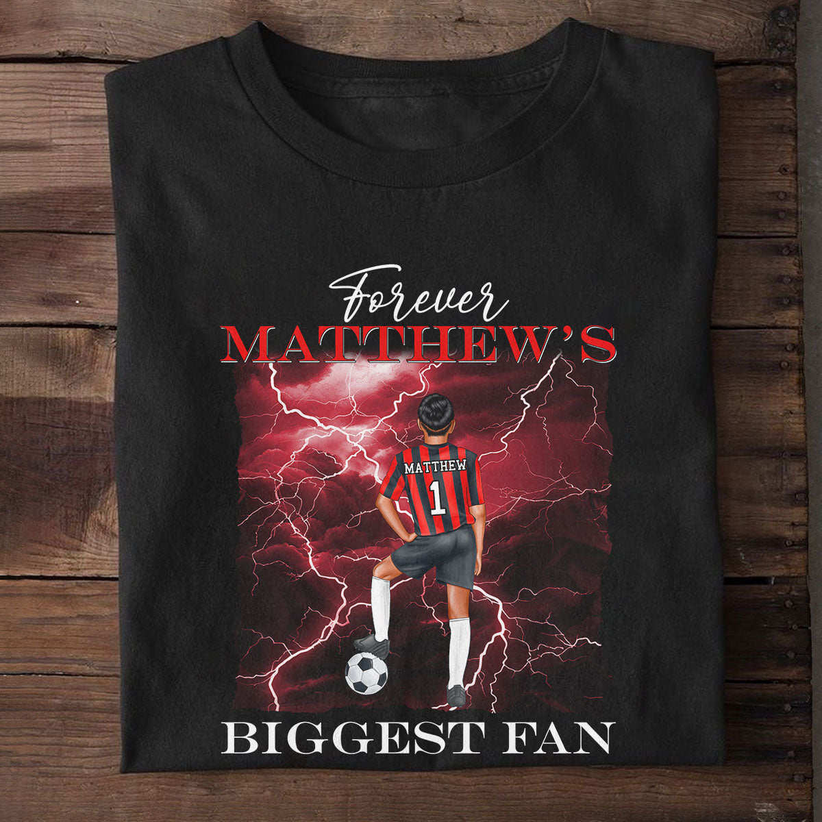 Forever Your Biggest Fan - Personalized Unisex T-shirt DS2DTHN51