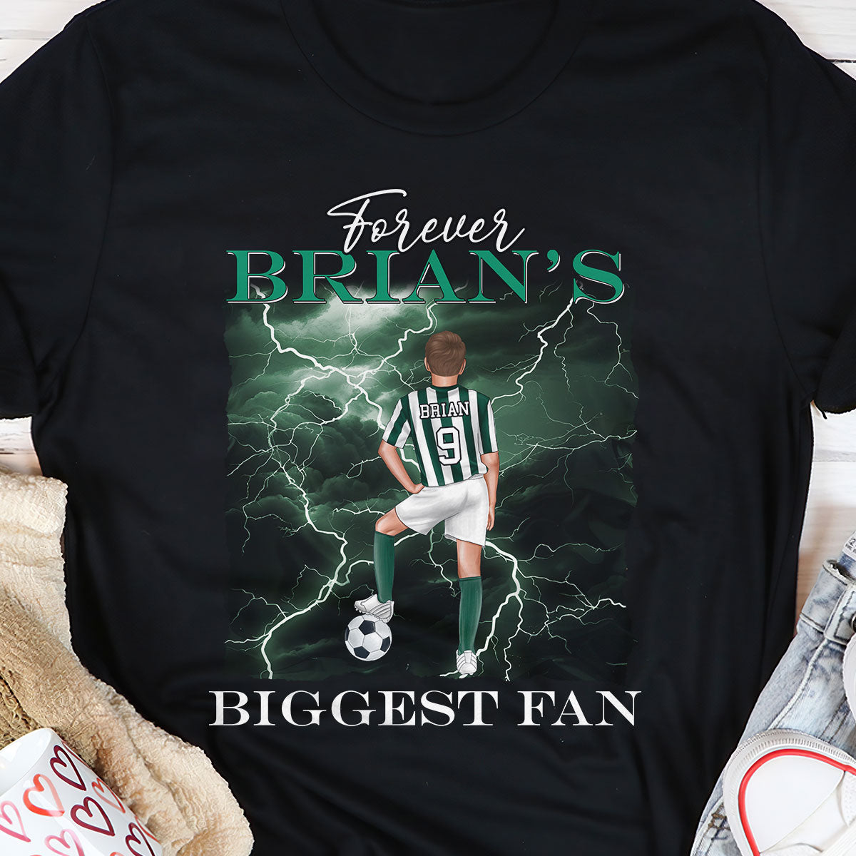 Forever Your Biggest Fan - Personalized Unisex T-shirt DS2DTHN51