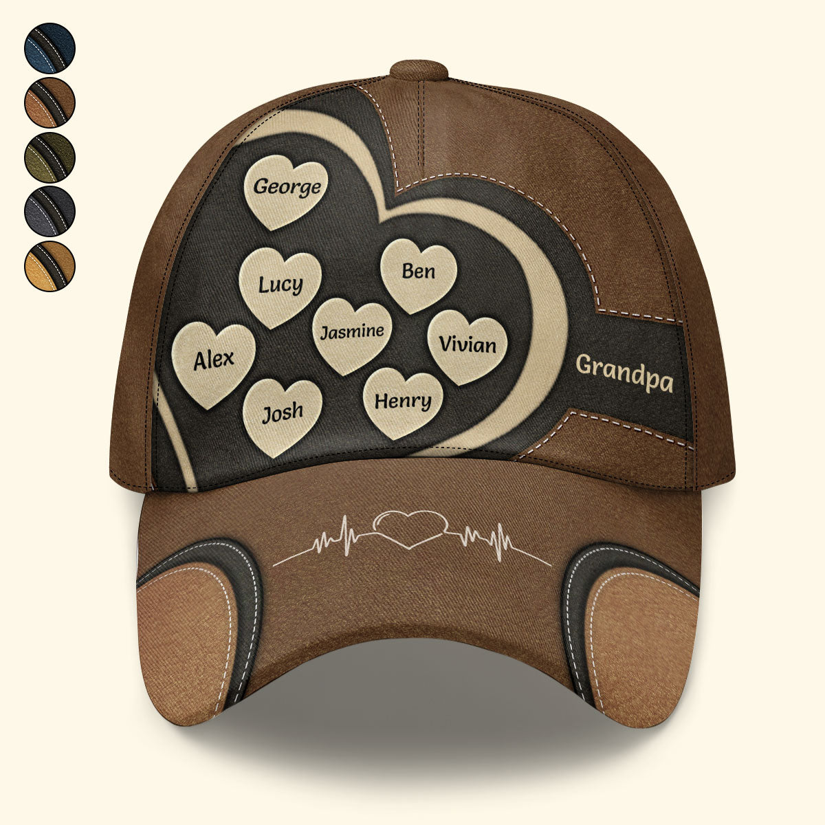 Heartbeat - Personalized Classic Cap DSCCTNHN19