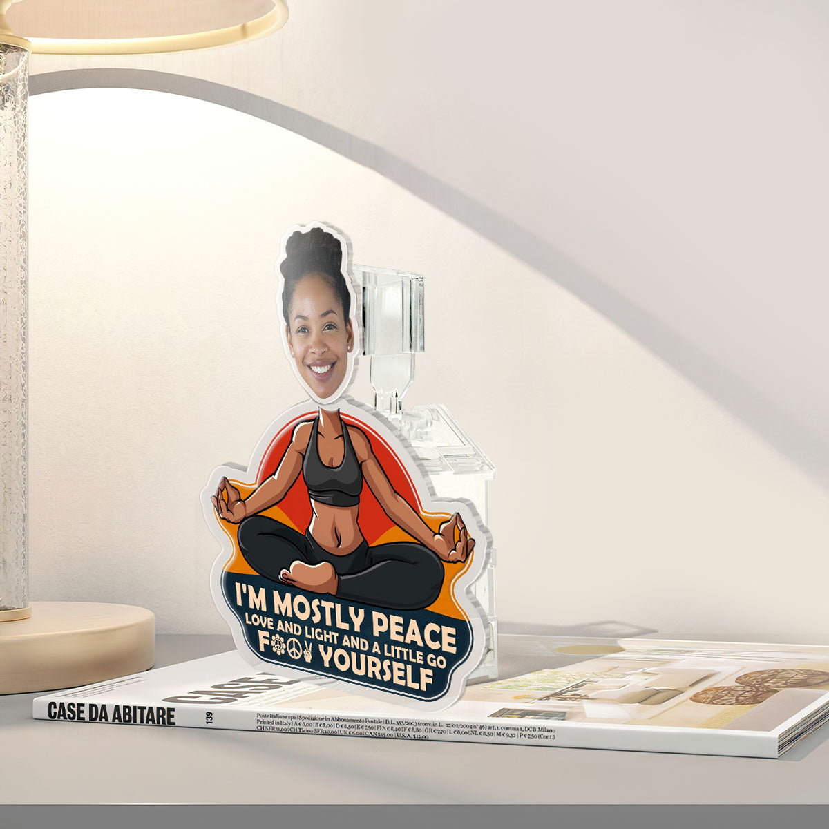 I'm Mostly Peace - Shaking Head Standee SHST04