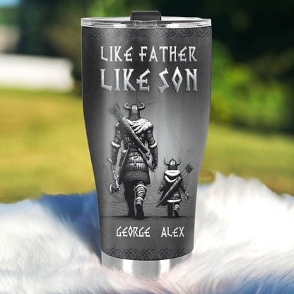 Like Father Like Son - Personalized Tumbler DSSSTHA07