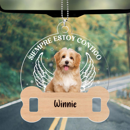 Siempre Estoy Contigo - Personalized Custom Car Ornament DSUPCHODM1719L