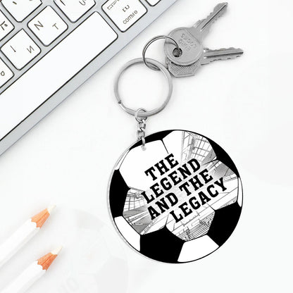 The Legend And The Legacy -  Personalized Acrylic Keychain DSKCHN48