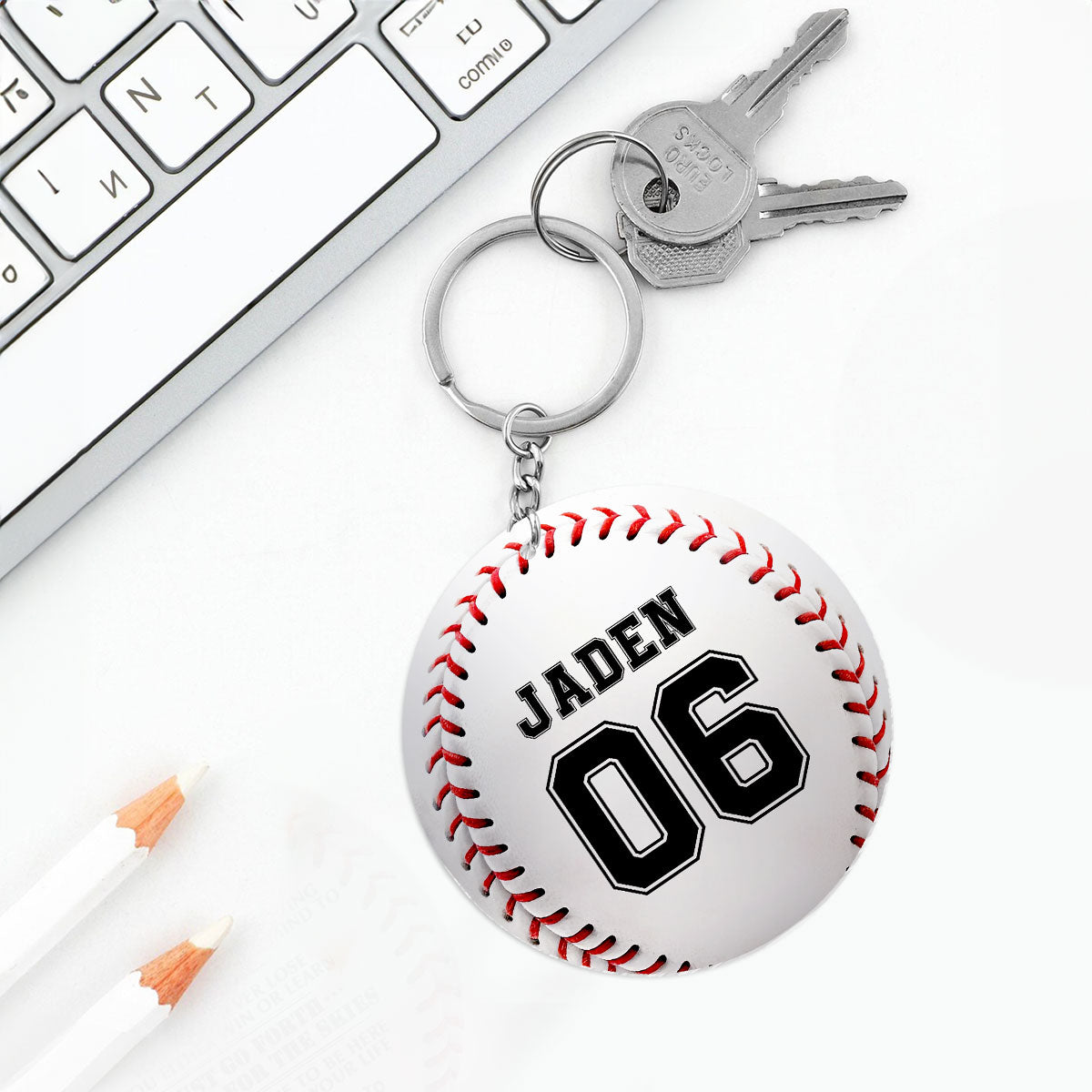 My Grandson -  Personalized Acrylic Keychain DSAKTHA812TA