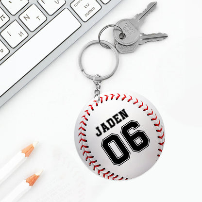 My Grandson -  Personalized Acrylic Keychain DSAKTHA812TA