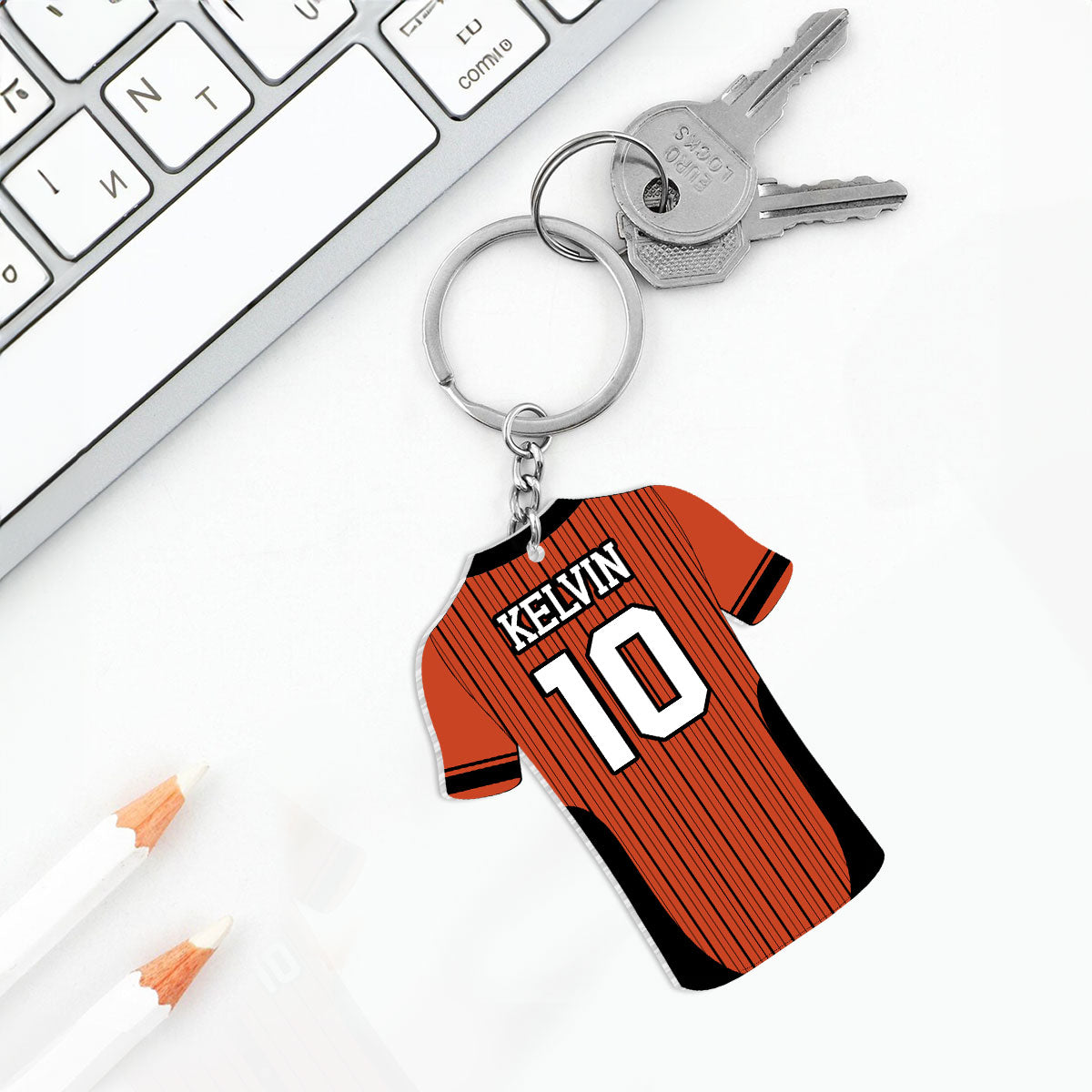 Baseball Team -  Personalized Acrylic Keychain DSAKTHN813T