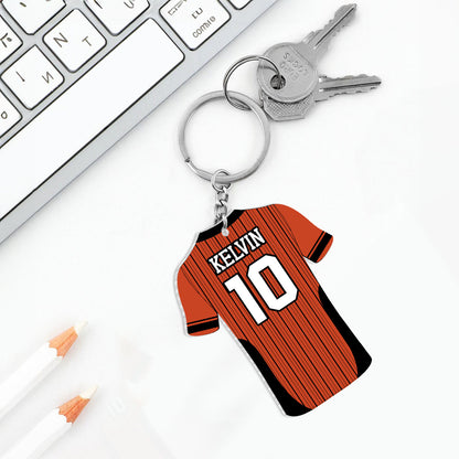 Baseball Team -  Personalized Acrylic Keychain DSAKTHN813T