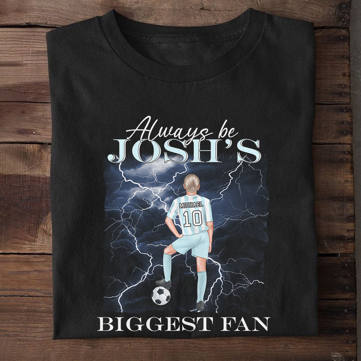 Forever Your Biggest Fan - Personalized Unisex T-shirt DS2DTHN51