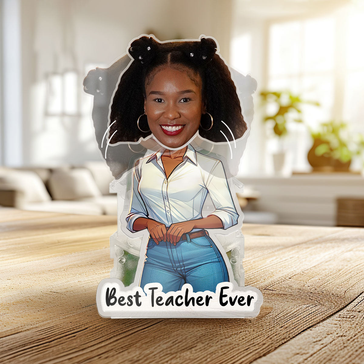 Best Teacher Ever - Shaking Head Standee - SHS08