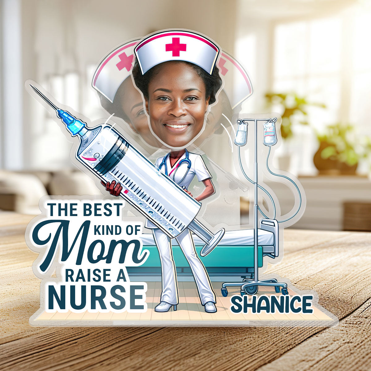 Just A Tip I Promise - Nurse Shaking Head Standee SHSHN09