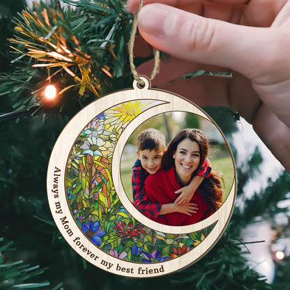 Family Couple Pet - Personalized Suncatcher Ornament DSSUNOPTN1055TA