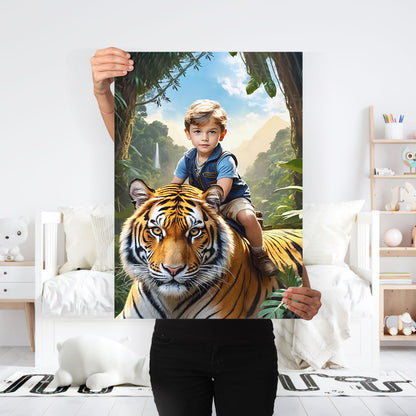 The Little Explorer - Personalized Poster DSPTDHA1307TA