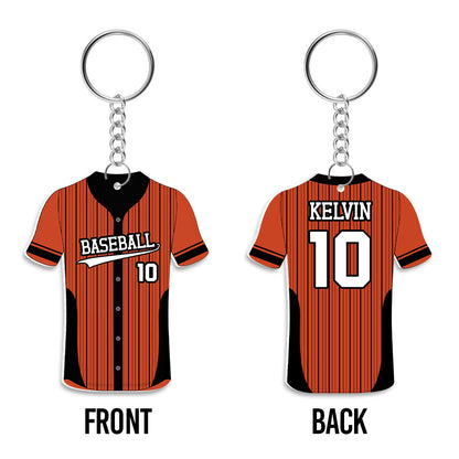 Baseball Team -  Personalized Acrylic Keychain DSAKTHN813T