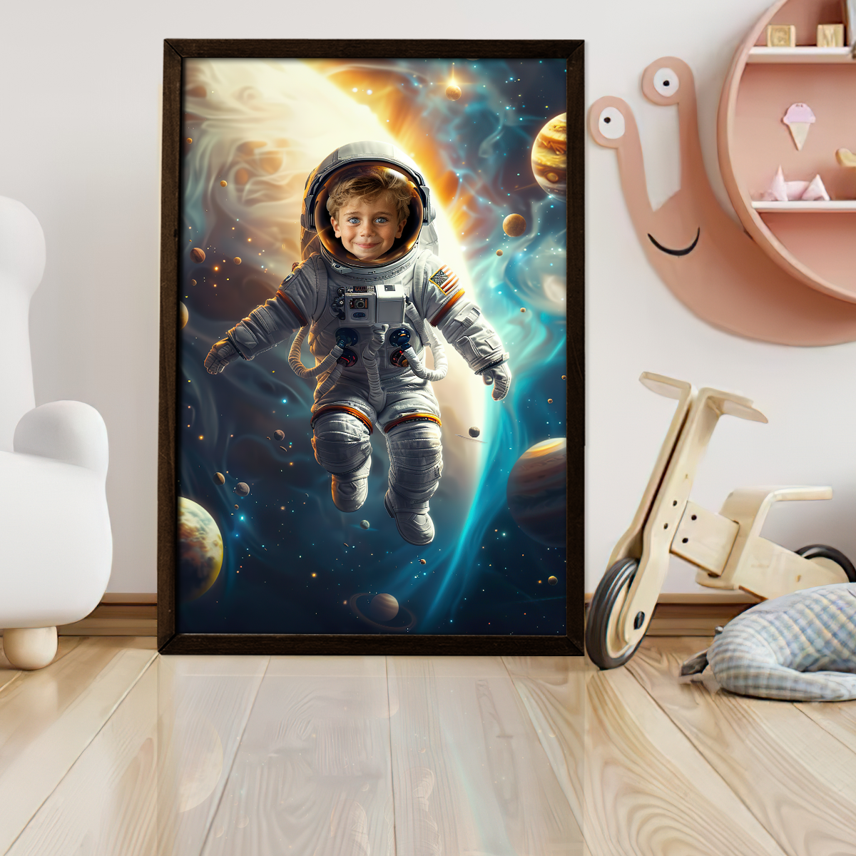 Astronaut - Personalized Poster DSPTTHN889TA