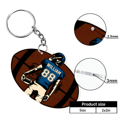 Always Remember You Are - Personalized Acrylic Keychain DSAKTHN853TA