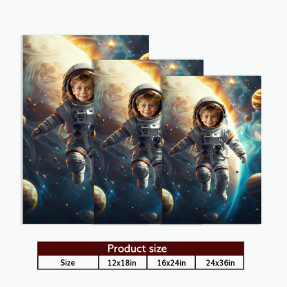 Astronaut - Personalized Poster DSPTTHN889TA