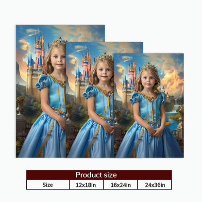 Princess - Personalized Poster DST9384