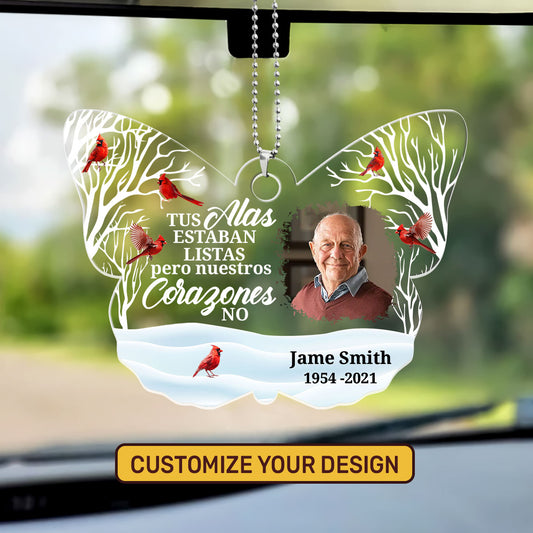 Siempre Estoy Contigo - Personalized 1-Side Car Acrylic Hanging Ornament DSUPCHODM1571M