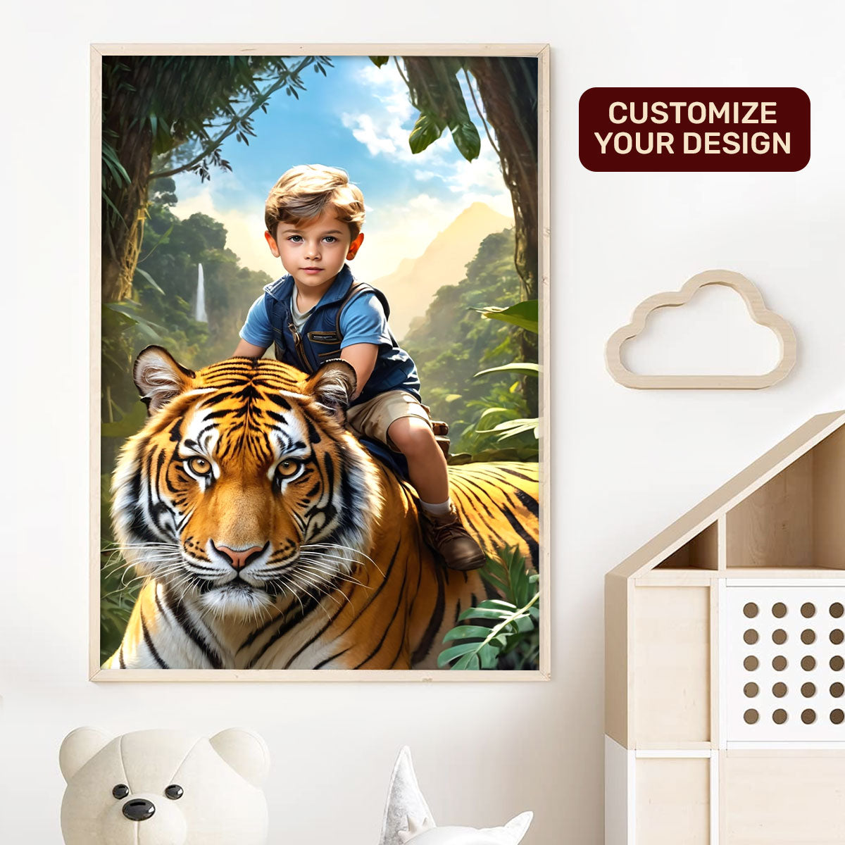 The Little Explorer - Personalized Poster DSPTDHA1307TA