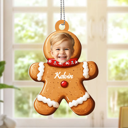 Gingerbread - Personalized 1-Side Acrylic Ornament DSACOHLPA2123L