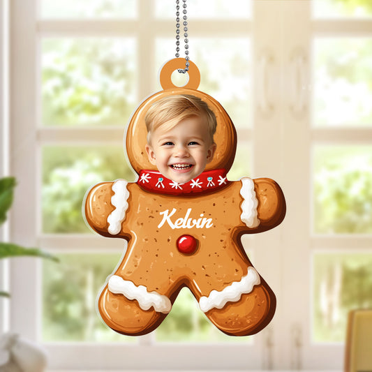 Gingerbread - Personalized 1-Side Acrylic Ornament DSACOHLPA2123L