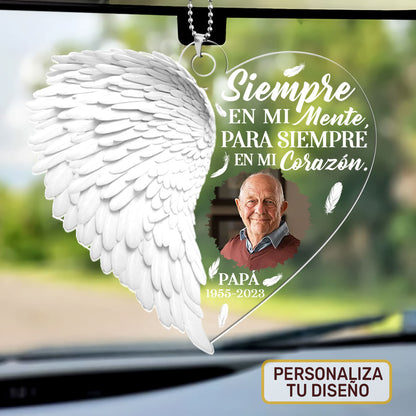 Siempre Estoy Contigo - Personalized Custom Car Ornament DSUPCHODN1806TA