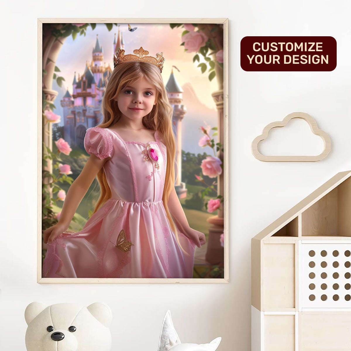 Pink Princess - Personalized Poster DSPTTHA919TA