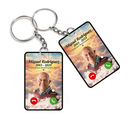 La Llamada Que Desearía Poder Atender - Personalized Acrylic Keychain DSAKHLN1983TA
