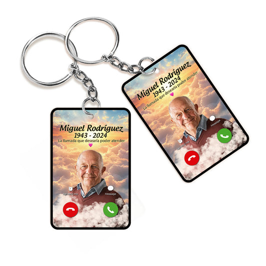 La Llamada Que Desearía Poder Atender - Personalized Acrylic Keychain DSAKHLN1983TA