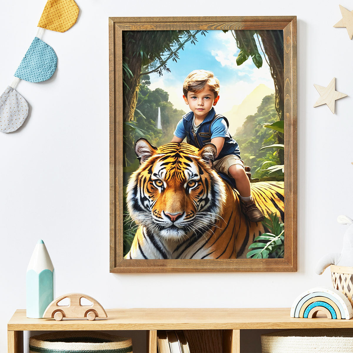 The Little Explorer - Personalized Poster DSPTDHA1307TA