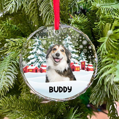 I'm Always With You - Personalized Custom Glass Ornament DSURGOPNNN1551M