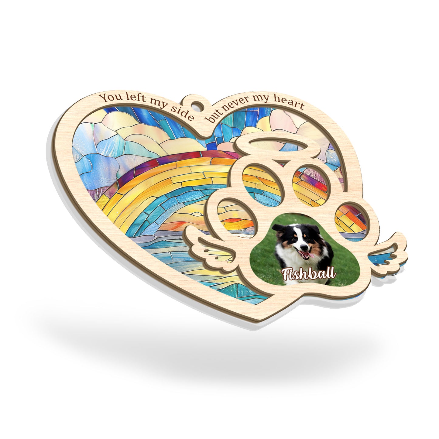 If Love Could Save You, You Would Have Lived Forever - Personalized Suncatcher Ornament DSSUNOPHA1065M