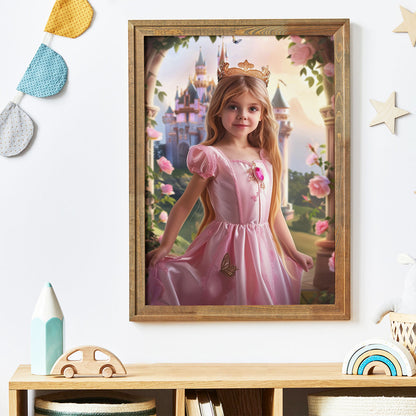 Pink Princess - Personalized Poster DSPTTHA919TA