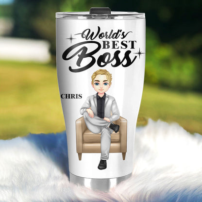Best Boss Ever - Personalized Tumbler DSSSTDHA1537D