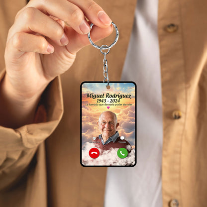 La Llamada Que Desearía Poder Atender - Personalized Acrylic Keychain DSAKHLN1983TA