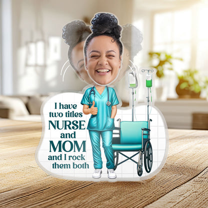 Nurse And Mom - Nurse Shaking Head Standee - SHSH10