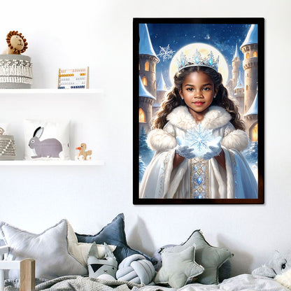 Snow Princess - Personalized Poster DSPTDHA1353M