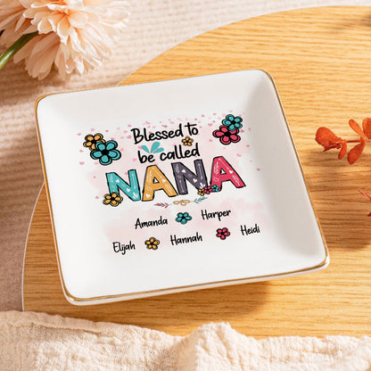 Blessed To Be Called Grandma | Personalized Jewelry Dish DSJDPH1832M