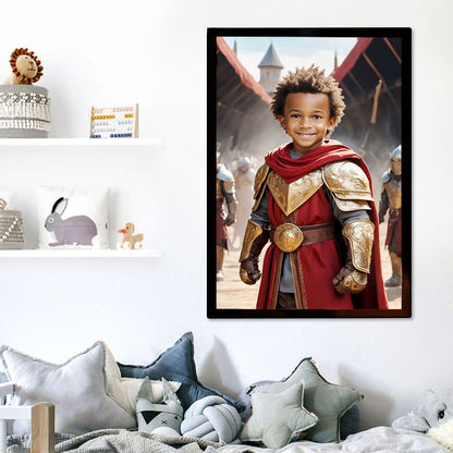 Brave Warrior - Personalized Poster DSPTDHA1440D