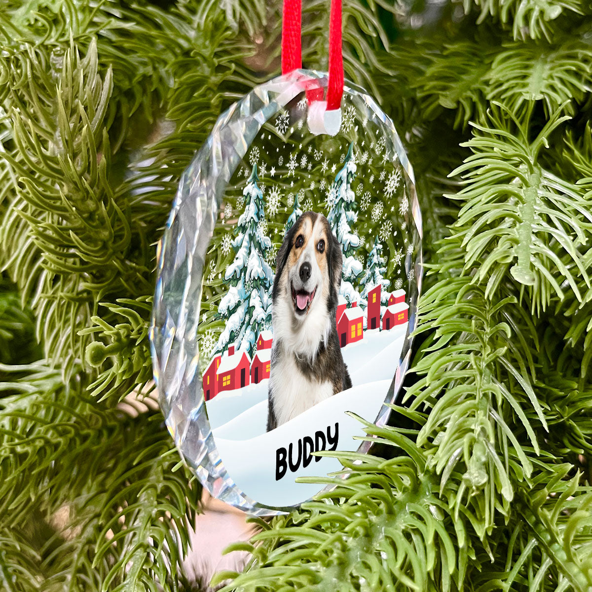 I'm Always With You - Personalized Custom Glass Ornament DSURGOPNNN1551M